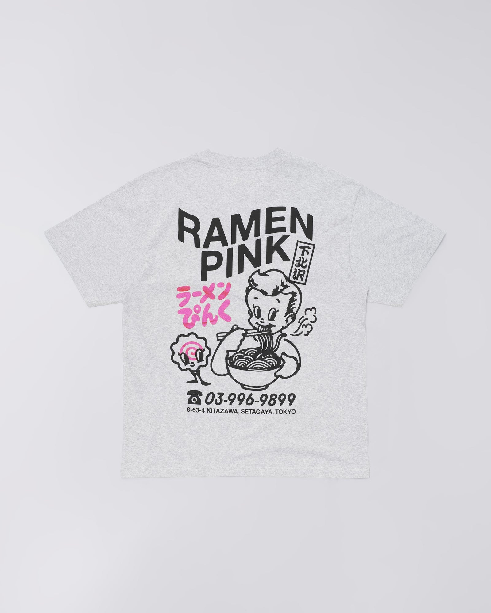 edwin t-shirt Ramen Pink Ts
