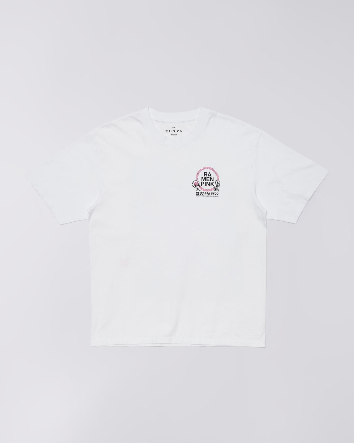 edwin t-shirt Ramen Pink Ts