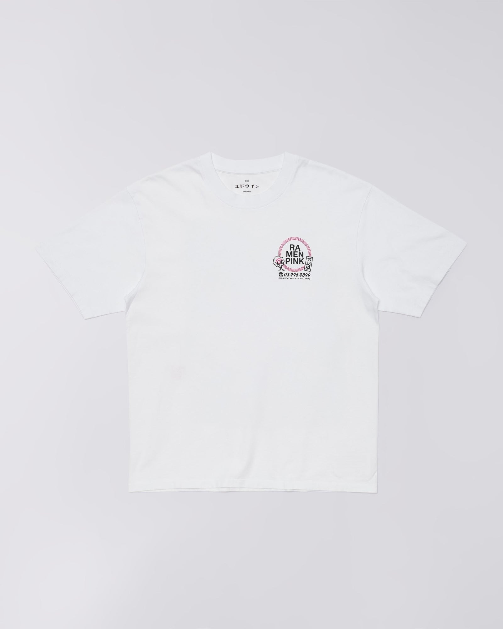 edwin t-shirt Ramen Pink Ts