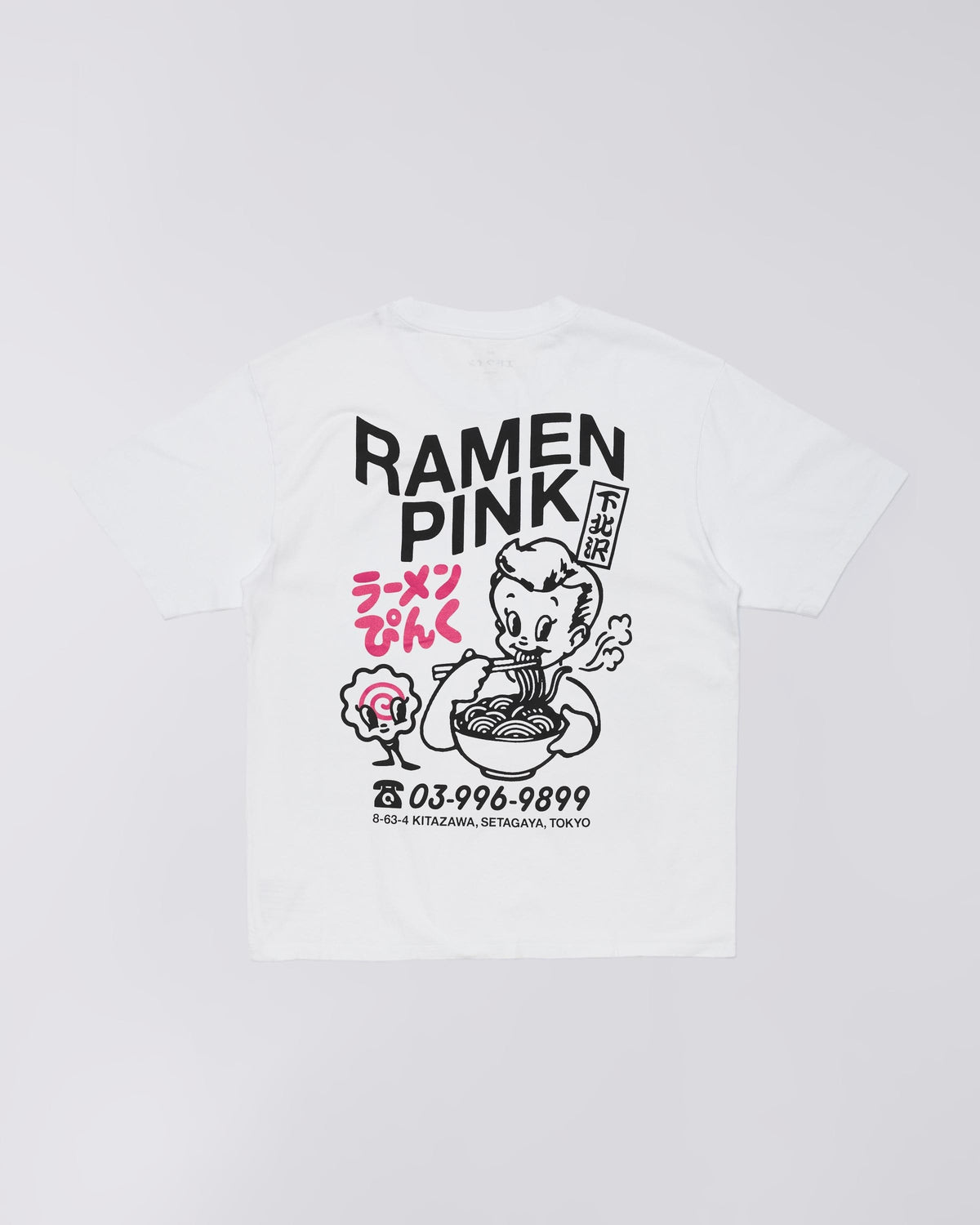 edwin t-shirt Ramen Pink Ts