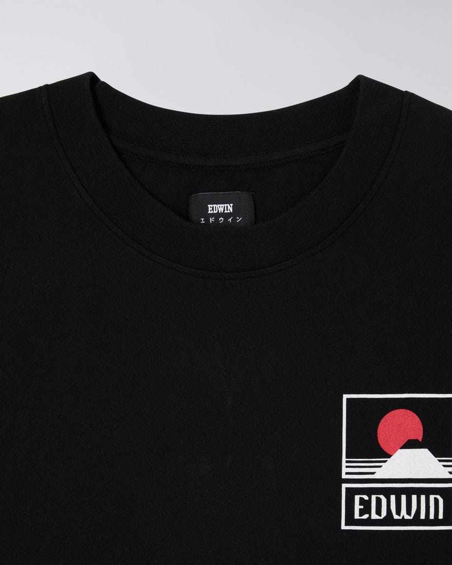 edwin t-shirt SUNSET ON MT FUJI TS