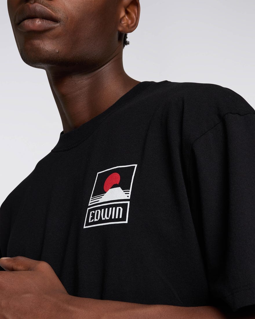 edwin t-shirt SUNSET ON MT FUJI TS