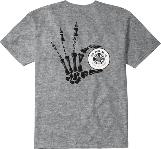 t-shirt emerica 6 FEET ABOVE SKELETON TEE