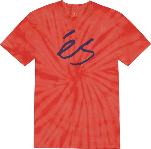 t-shirt es SCRIPT TYE DYE TEE