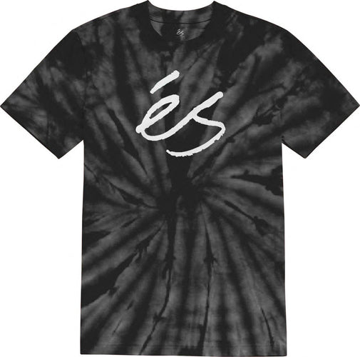t-shirt es SCRIPT TYE DYE TEE
