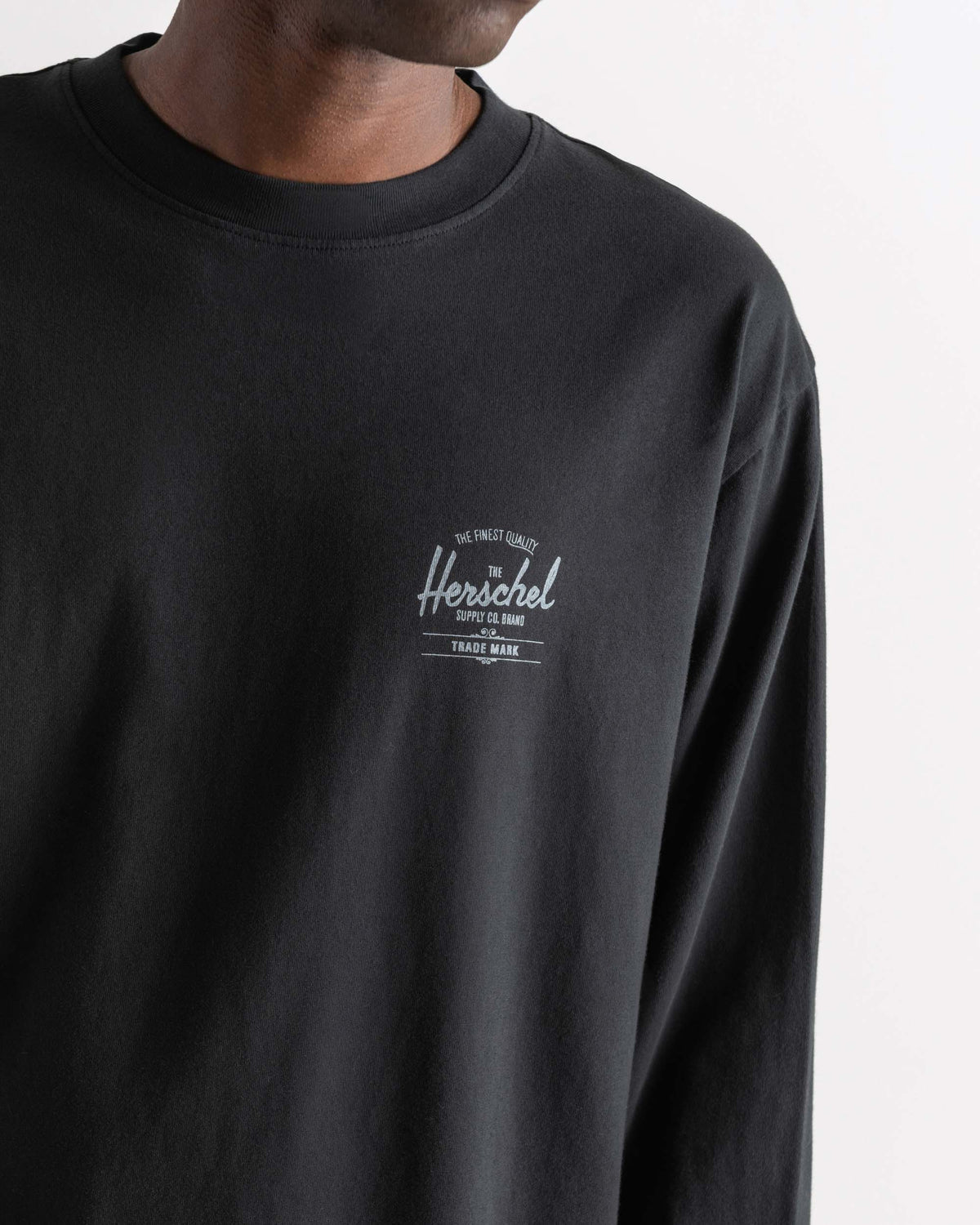 herschel t-shirt BASIC LONG SLEEVE TEE MEN