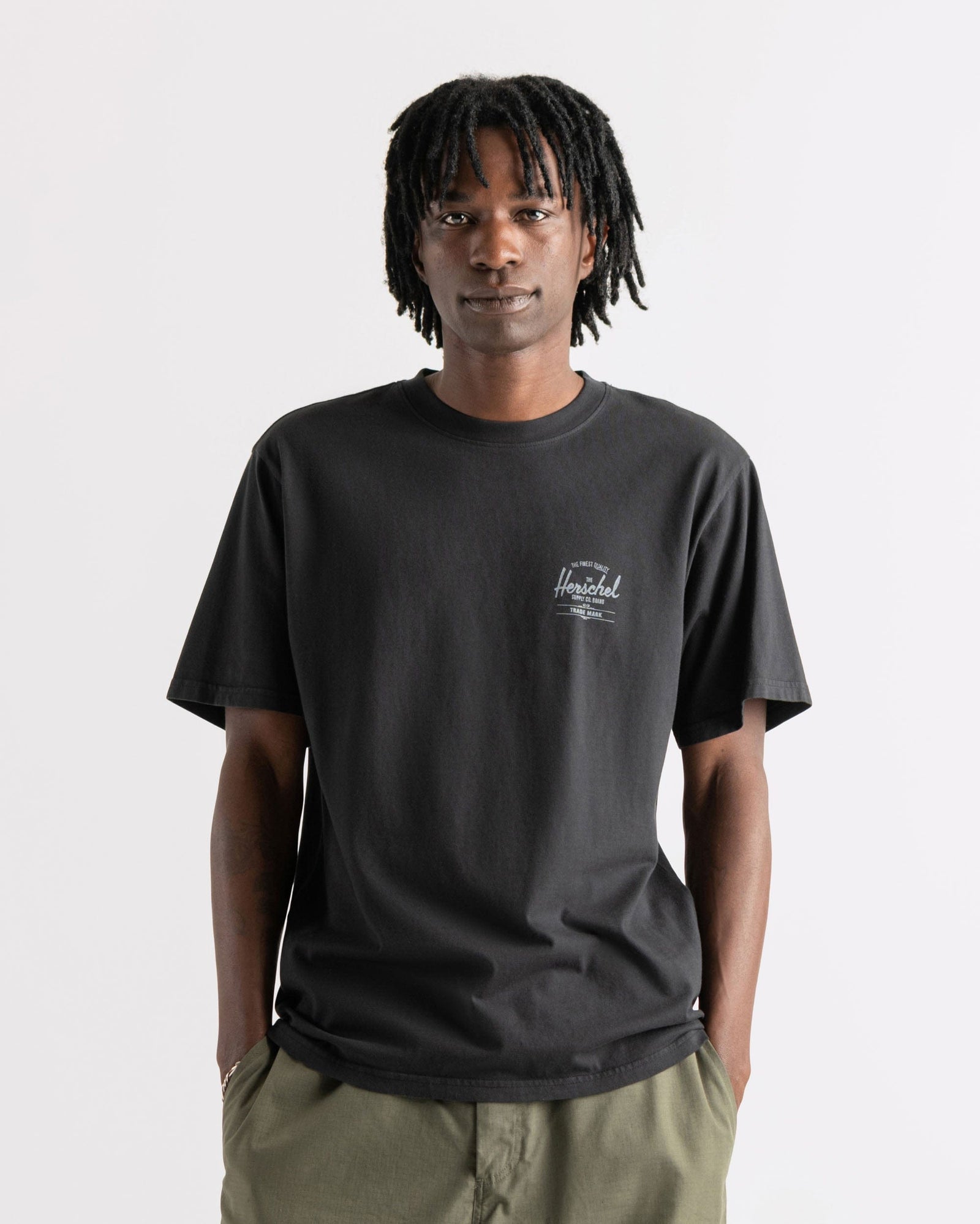 herschel t-shirt LOGO TEE MEN