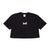 t-shirt huf 1993 S/S CROP TEE - BLACK