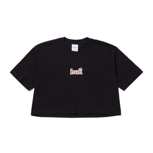 1993 S/S CROP TEE - BLACK