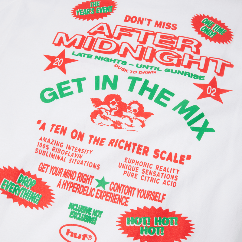 huf t-shirt After Midnight Ss Tee