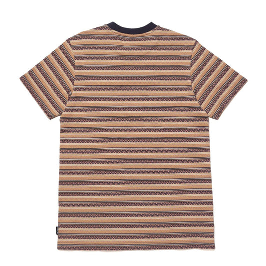 huf Allen S/S Knit Top Dusty Rose foto 2