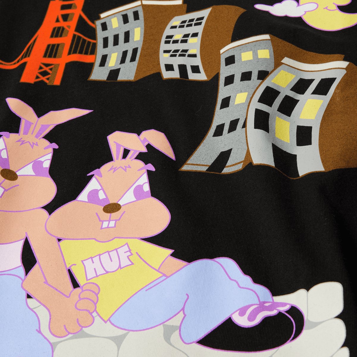 huf t-shirt Bae View S S Tee