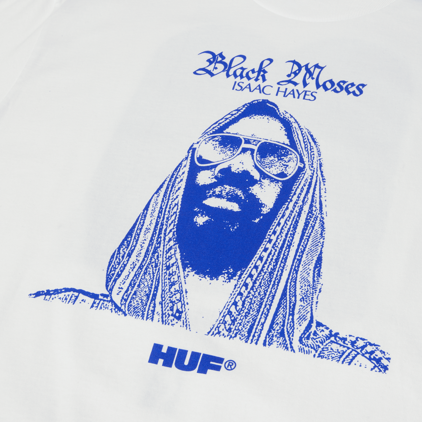 huf t-shirt Black Moses S S Heavyweight Tee