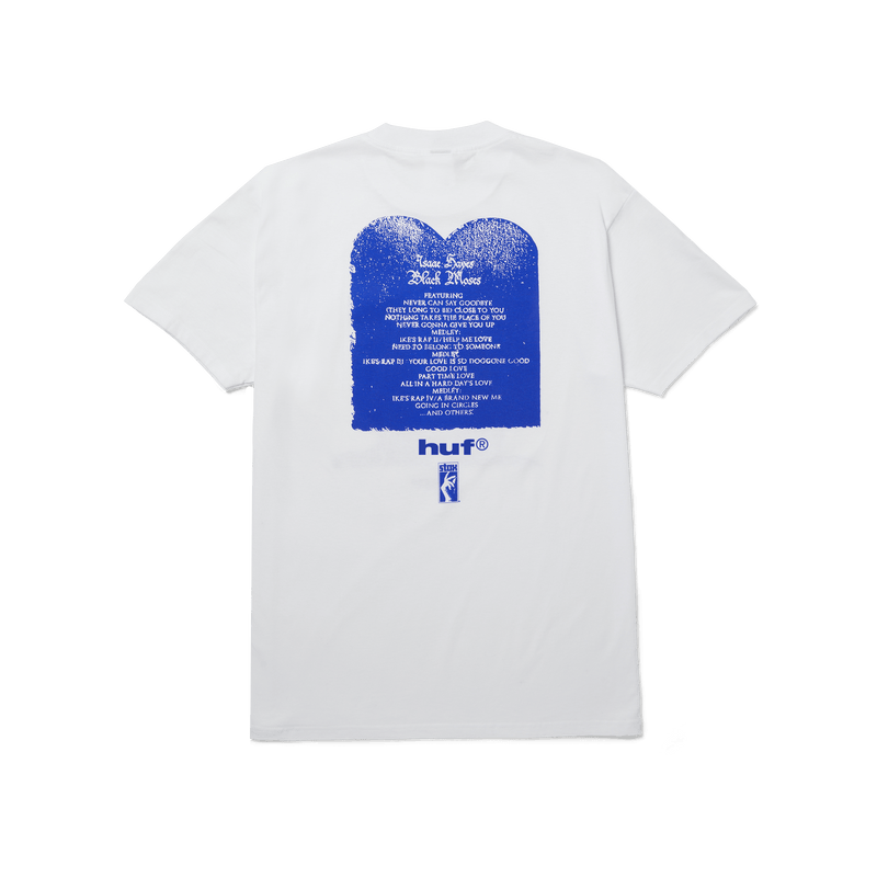 huf t-shirt Black Moses S S Heavyweight Tee