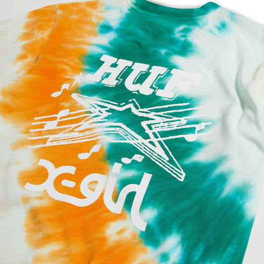 huf BLESS UP TIEDYE S/S RELAX TEE - TIE DYE foto 6