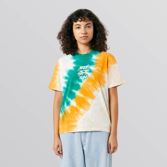 huf BLESS UP TIEDYE S/S RELAX TEE - TIE DYE foto 3