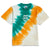 t-shirt huf BLESS UP TIEDYE S/S RELAX TEE - TIE DYE
