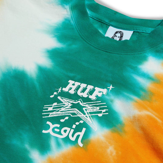 huf BLESS UP TIEDYE S/S RELAX TEE - TIE DYE foto 5