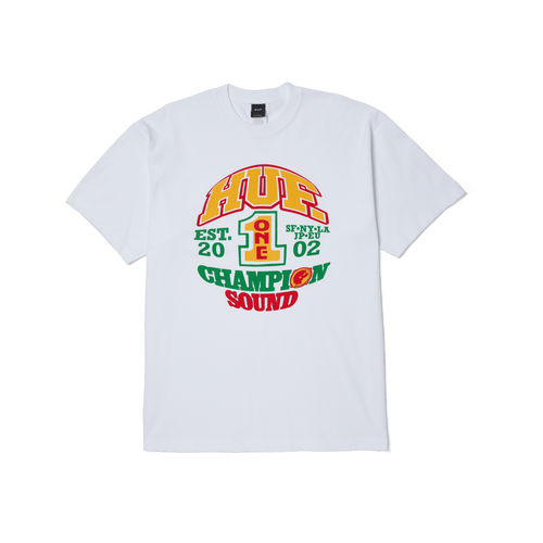 t-shirt huf CHAMPION SOUND S S TEE
