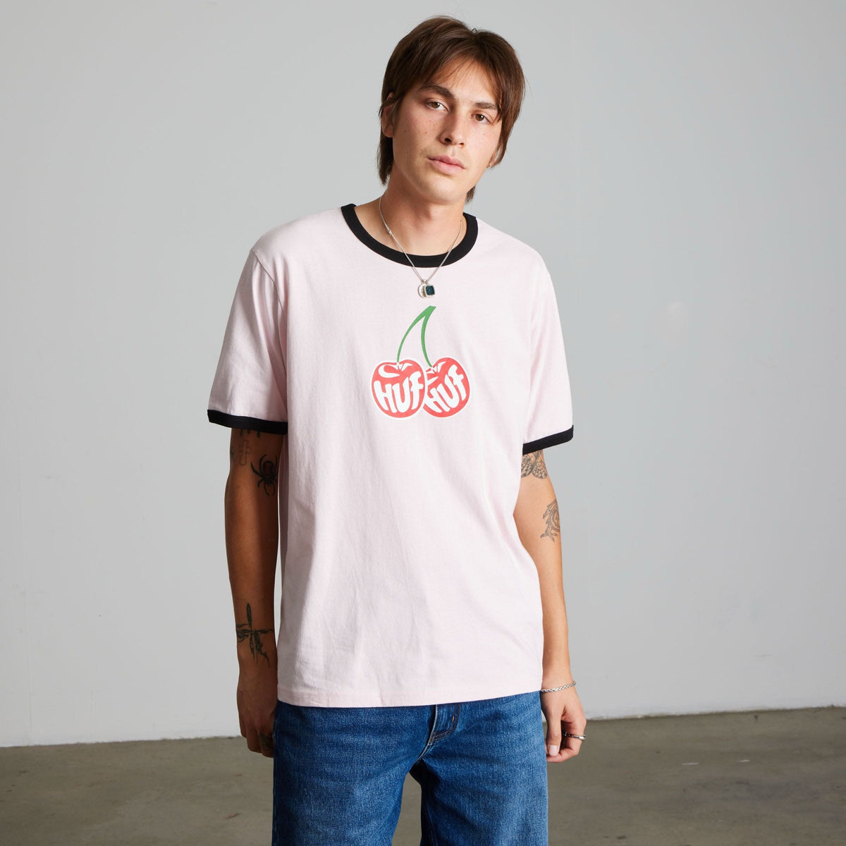 huf t-shirt Cherries Ringer Tee