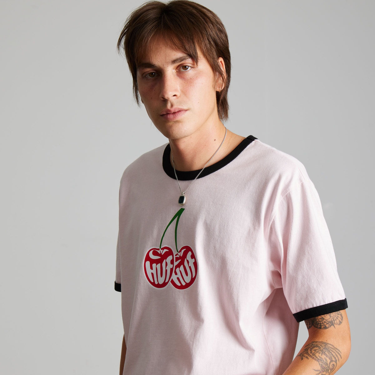 huf t-shirt Cherries Ringer Tee