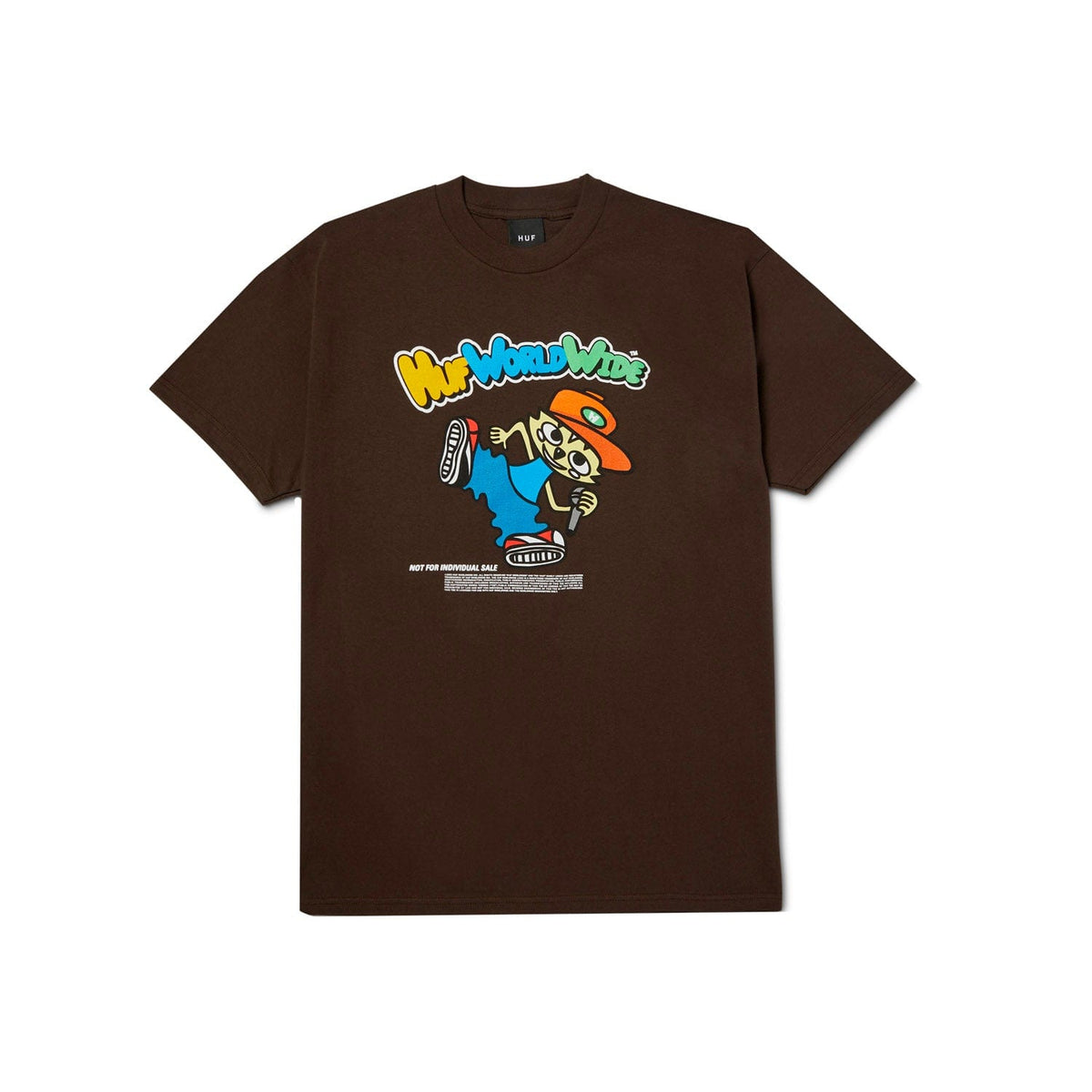 huf t-shirt Chop Kick Block S S Tee