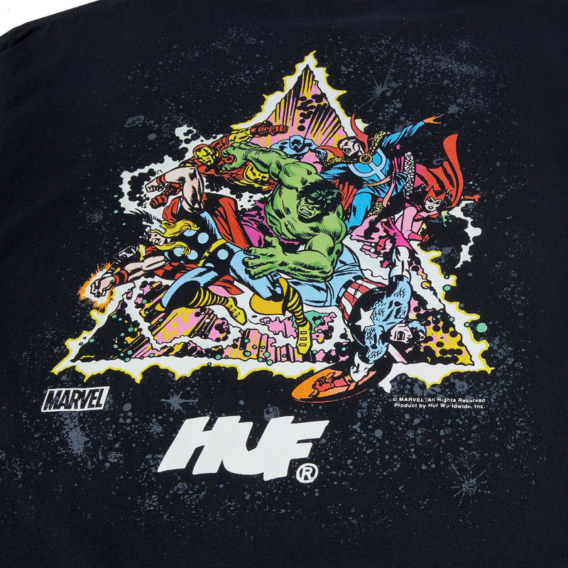 huf t-shirt COSMIC ASSEMBLAGE S S TEE