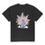 t-shirt huf CRYSTAL BUDDY S/S WASH TEE - WASHED BLACK