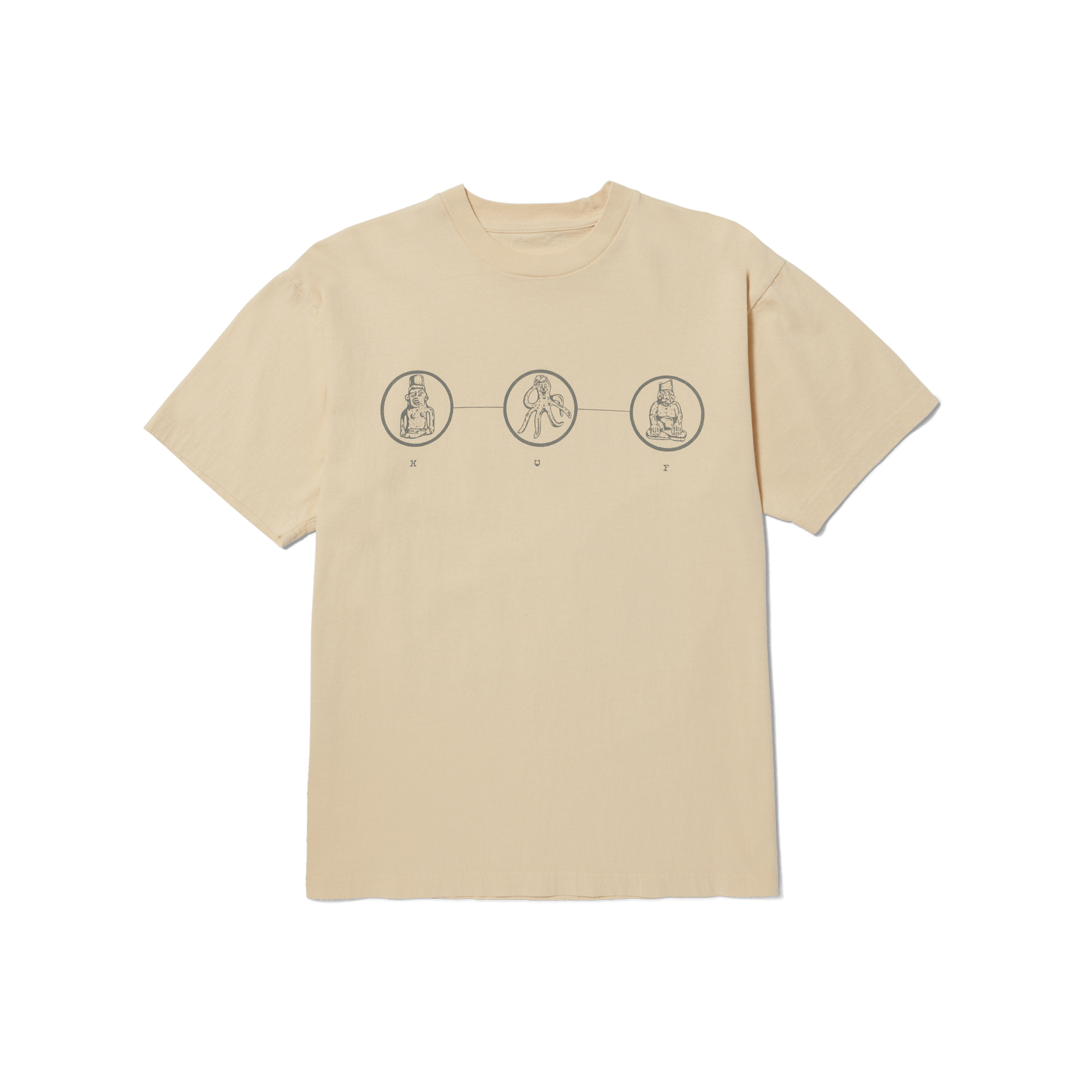 huf t-shirt Diagram Drawing 1 S S Tee