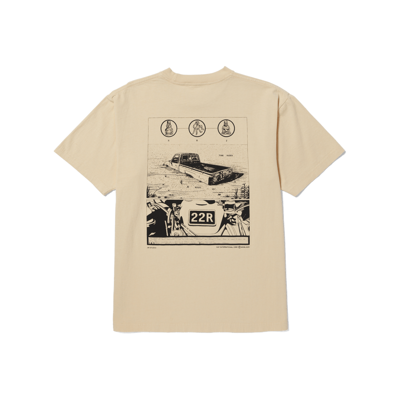 huf t-shirt Diagram Drawing 1 S S Tee