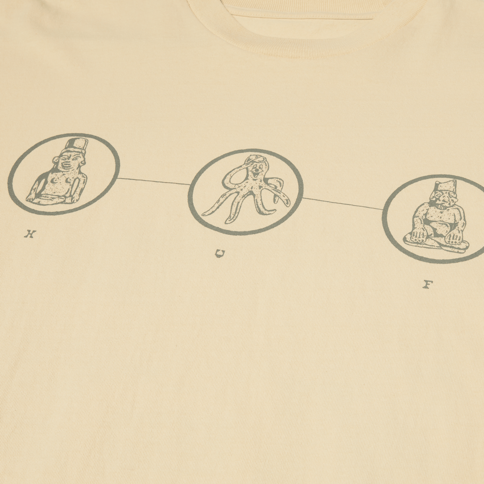 huf t-shirt Diagram Drawing 1 S S Tee