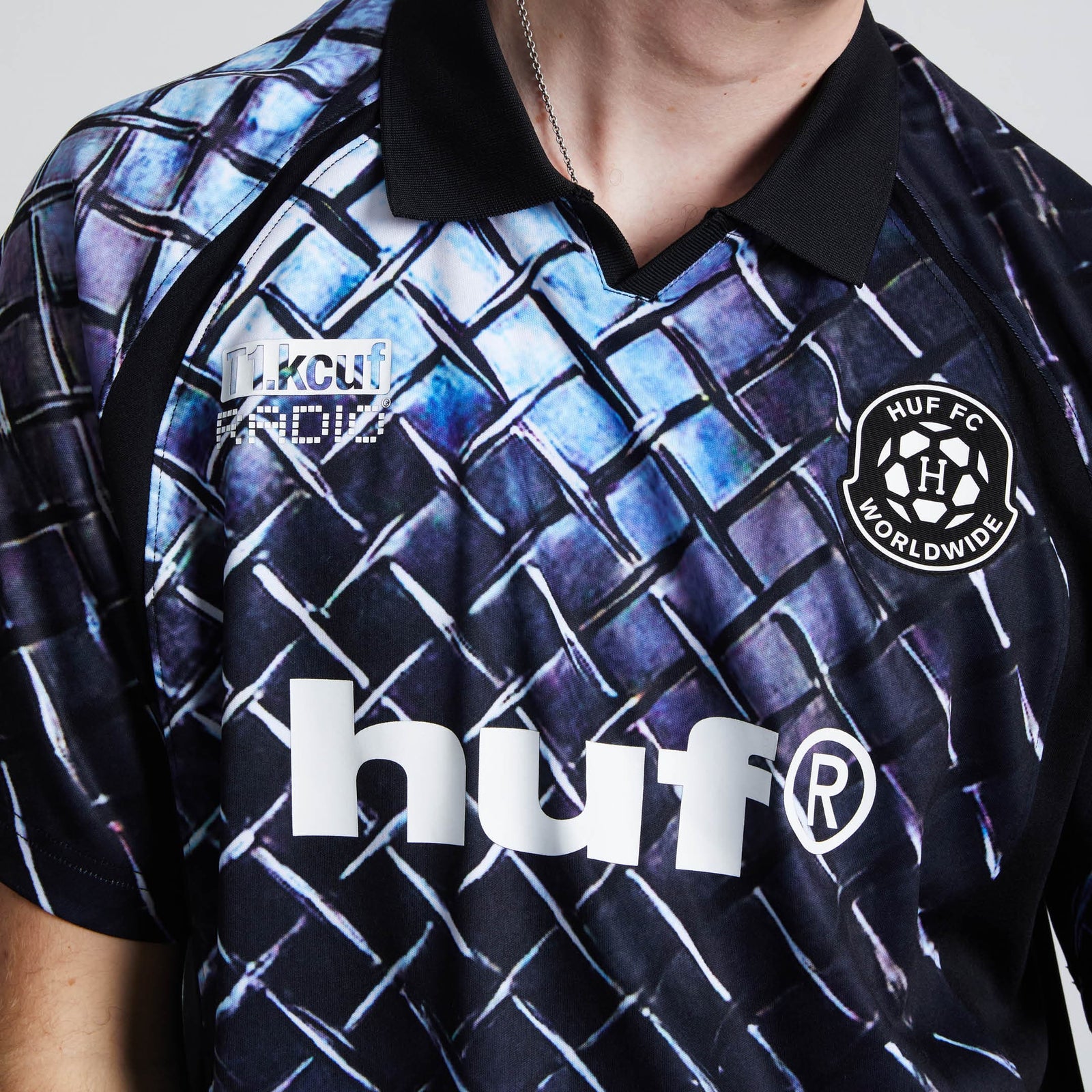 huf t-shirt Diamond Plate Jersey