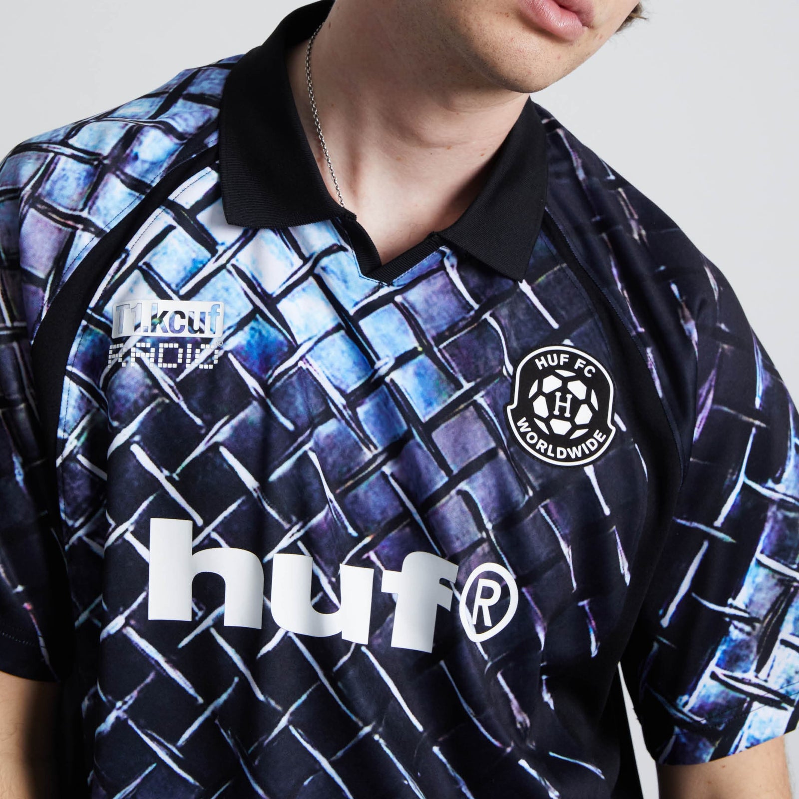 huf t-shirt Diamond Plate Jersey