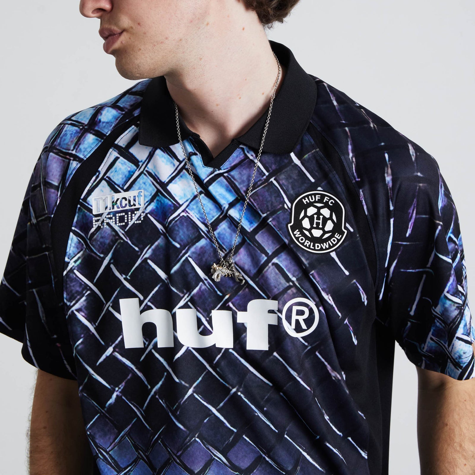 huf t-shirt Diamond Plate Jersey