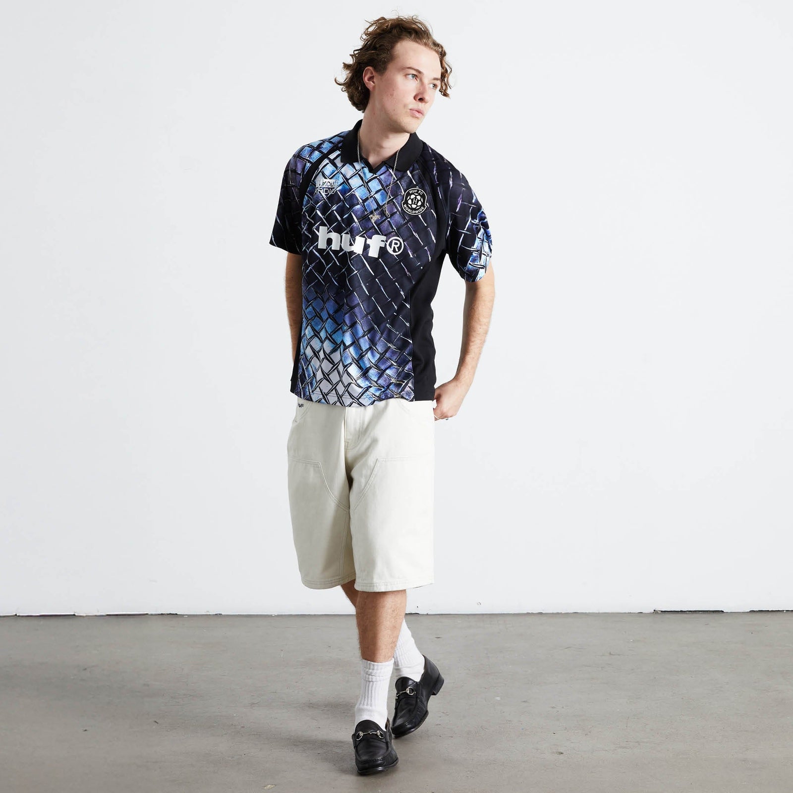 huf t-shirt Diamond Plate Jersey