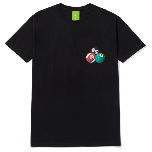 huf DIRTY POOL TT S/S TEE - BLACK foto 1