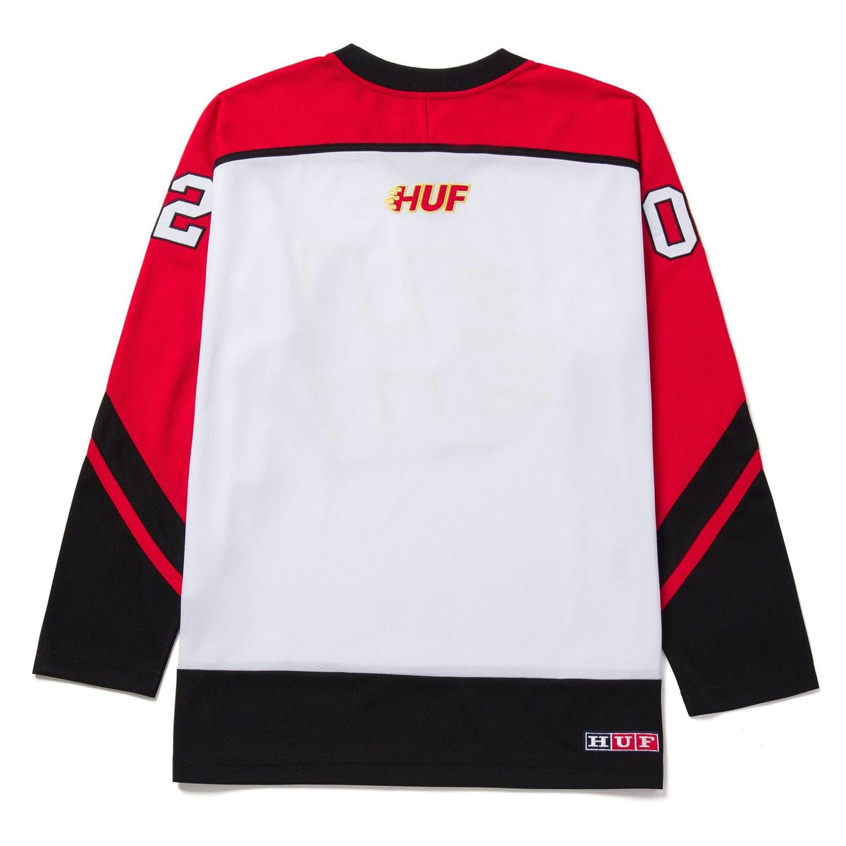 huf t-shirt ENFORCER HOCKEY JERSEY - WHITE