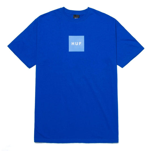 huf ESSENTIALS BOX LOGO S/S TEE - DEEP MARINE foto 1