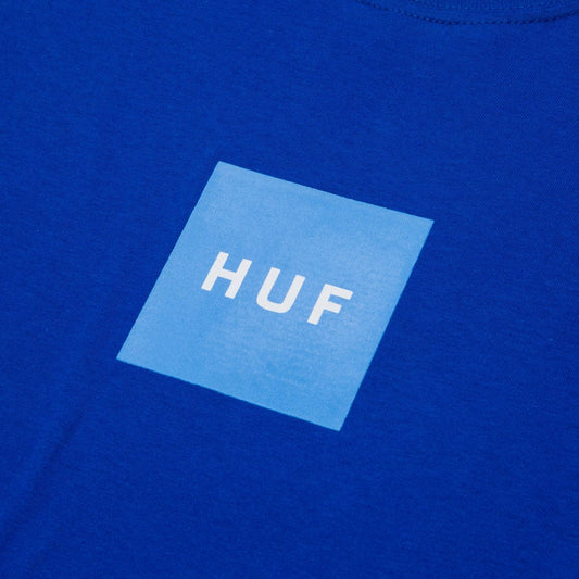 huf ESSENTIALS BOX LOGO S/S TEE - DEEP MARINE foto 2