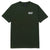 t-shirt huf ESSENTIALS CLASSIC H S/S TEE - FOREST GREEN