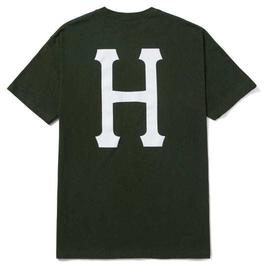 huf ESSENTIALS CLASSIC H S/S TEE - FOREST GREEN foto 2