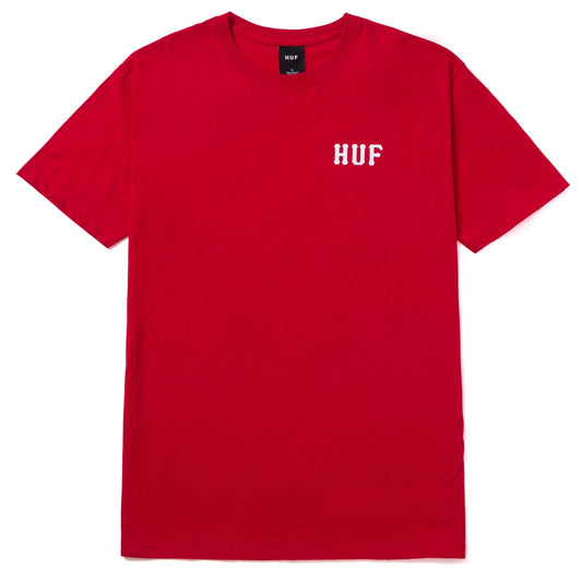 huf ESSENTIALS CLASSIC H S/S TEE - RED foto 1