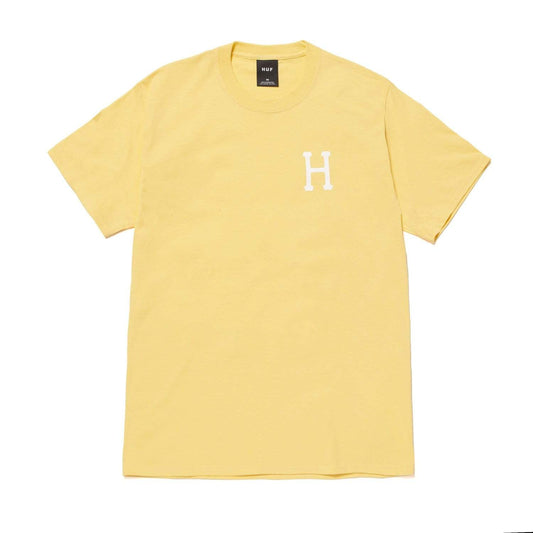huf Essentials Classic H S/S Tee Washed Yellow foto 1