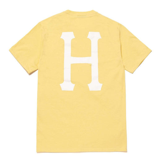 huf Essentials Classic H S/S Tee Washed Yellow foto 2