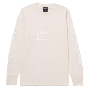 ESSENTIALS DOMESTIC L/S TEE - NATURAL