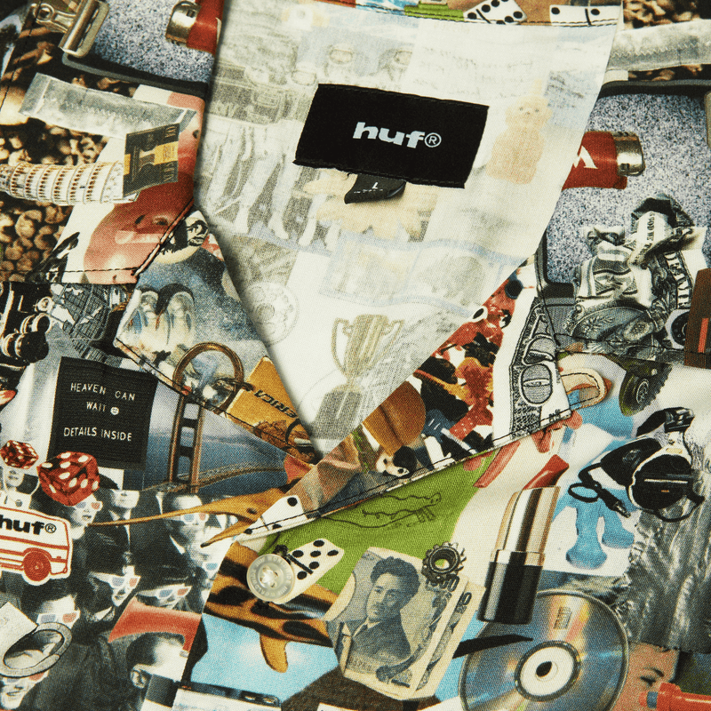 huf t-shirt From The Road Ss Resort Shirt