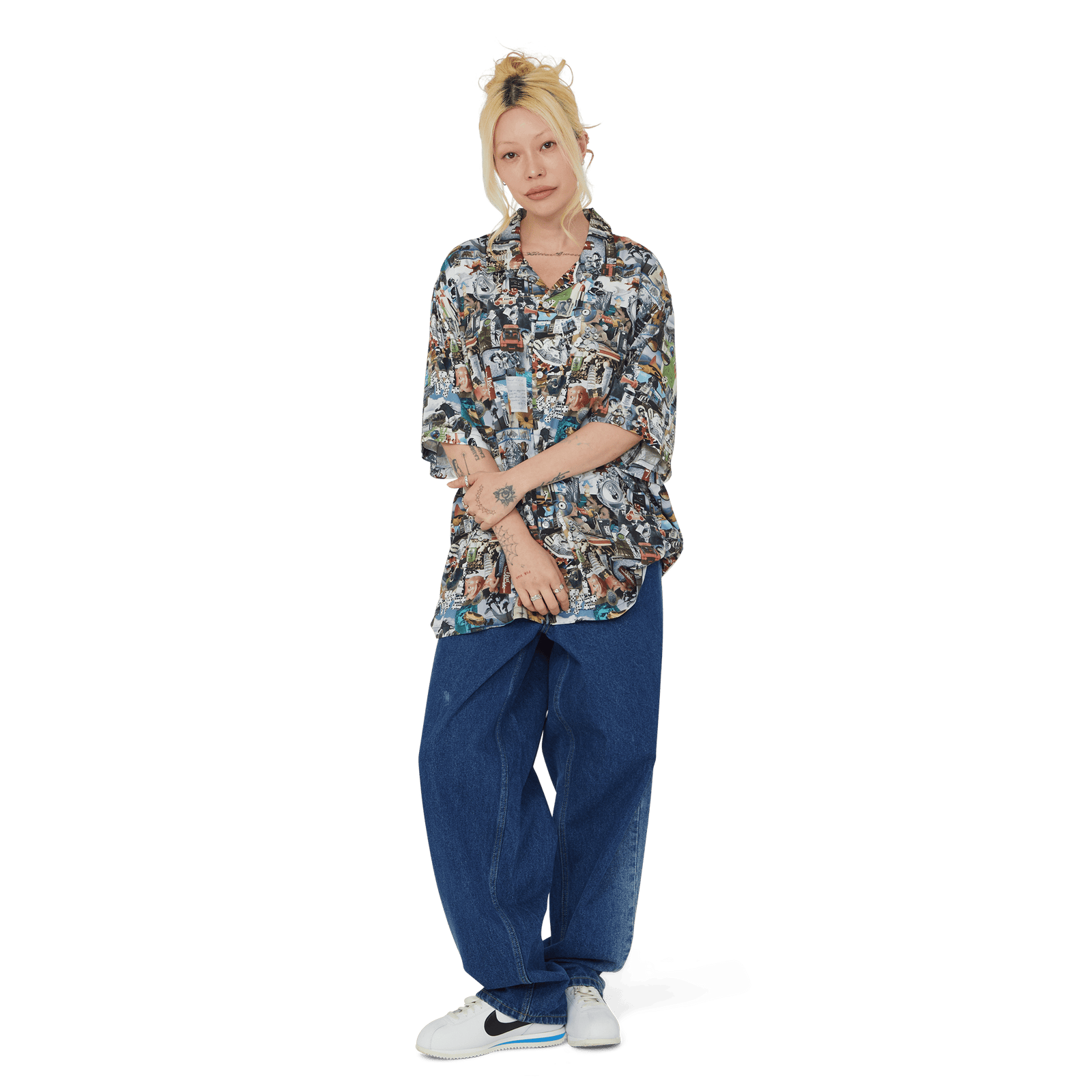 huf t-shirt From The Road Ss Resort Shirt