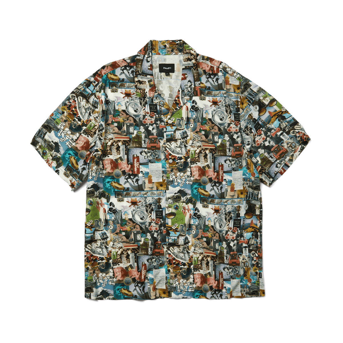 huf t-shirt From The Road Ss Resort Shirt