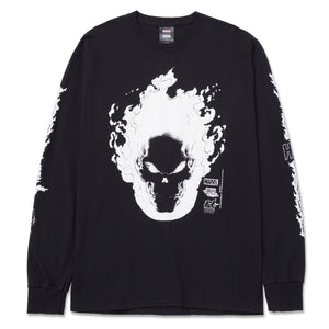 GHOST RIDER L/S TEE - BLACK