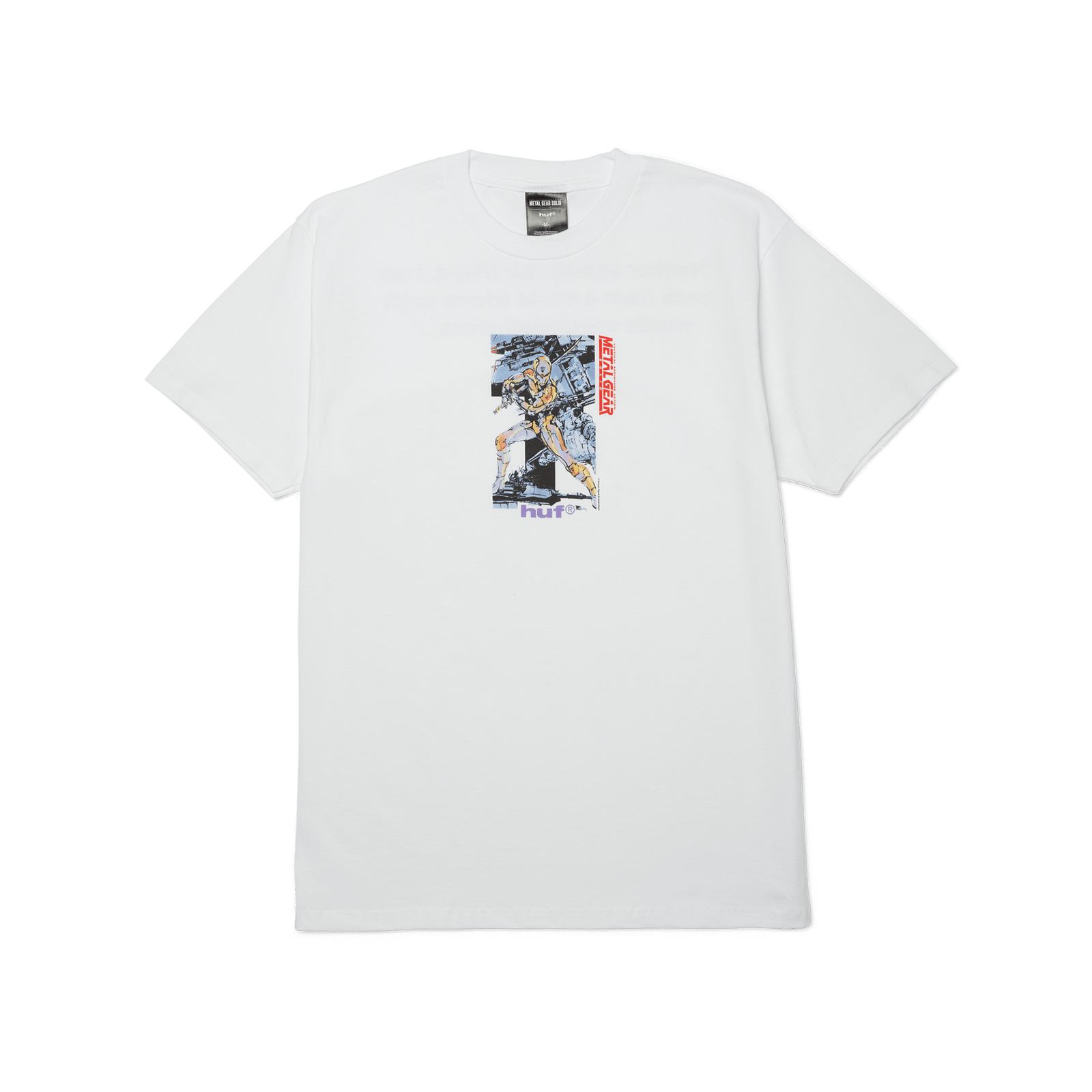 huf t-shirt Gray Fox Ss Tee